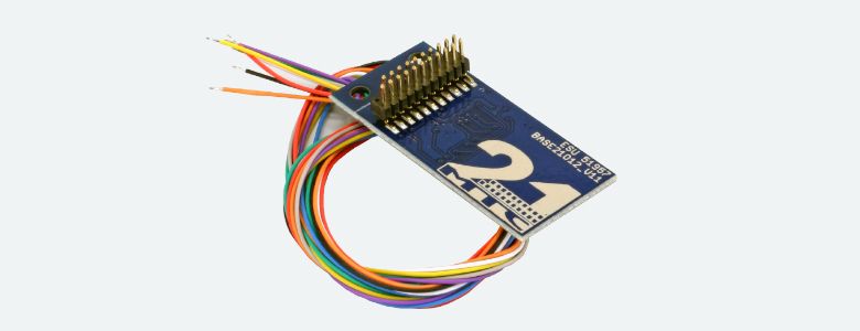 lager21-pins adapterplatta, ESU LokSound