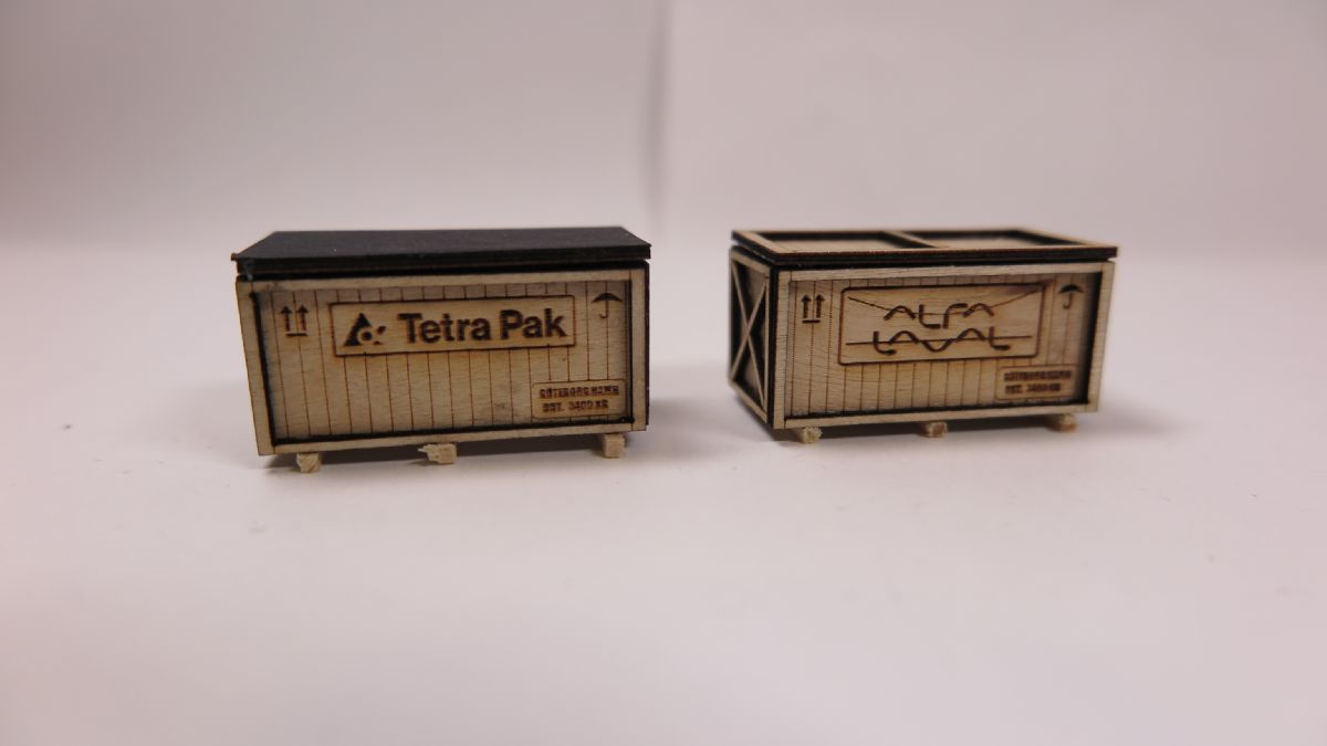 lagerTräcontainer Tetra+Alfa, Herpa