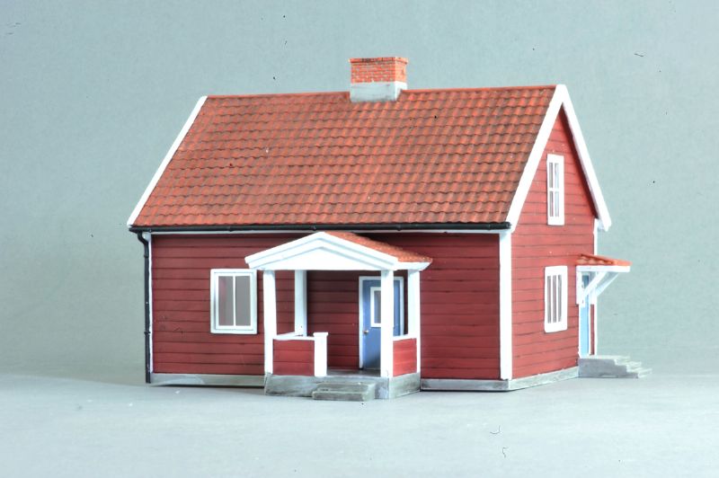 lagerSvensk villa röd, Jeco