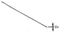 lagerMässingstråd 0,4mm, Jeco