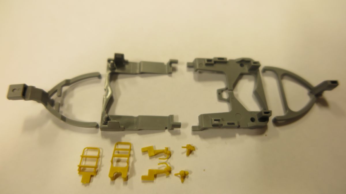 lagerTS - Fahrwerk Dm3 - grau/, Roco reservdelar